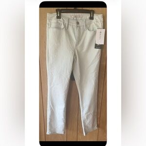 Athleta skulptek Glacier Wash Skinny Crop Jeans